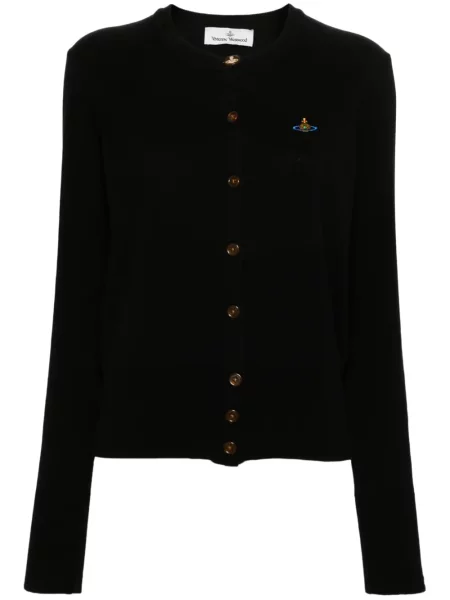 Cardigan Vivienne Westwood tricotate negru