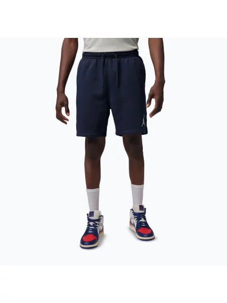 Pantaloni scurți pentru bărbați Nike Jordan Fleece midnight navy/white alb