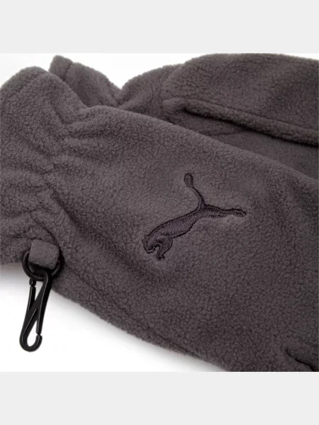PUMA Fundamentals Fleece Gloves Рукавички Унісекс Комбінований верх сірий