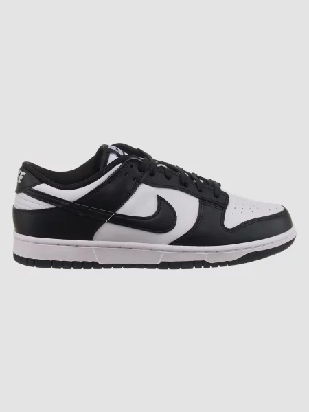 Кожаные кроссовки Nike Dunk белые