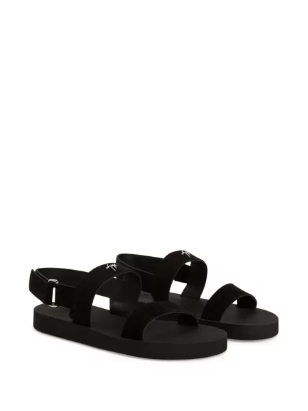 Zomšinės sandalai Giuseppe Zanotti juoda