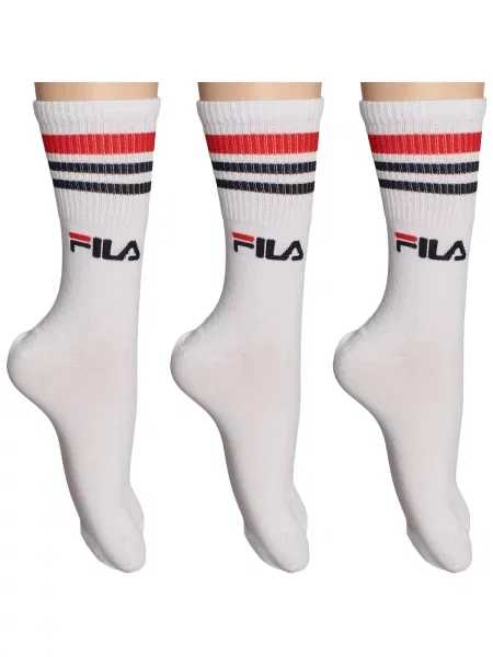 Čarape Fila bijela