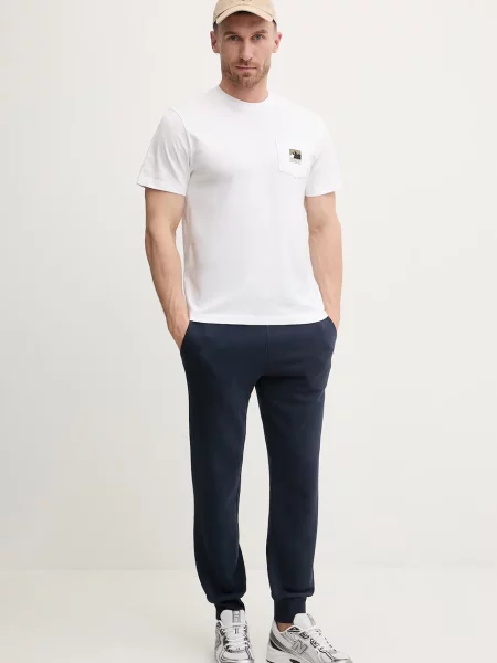 Pánske tričko The North Face Mountain Logo Relaxed tnf white biela