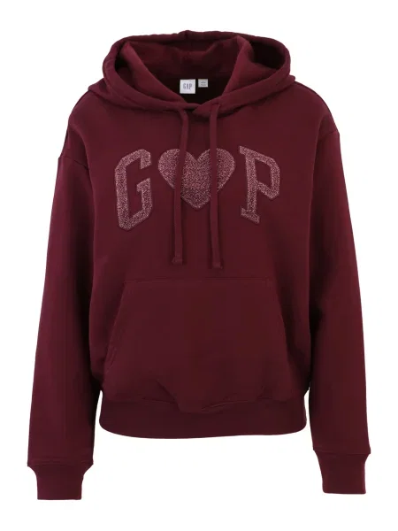 Gap Petite Mikina HERITAGE staroružová bordová