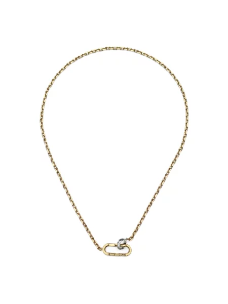 Naszyjnik Gucci Link to Love żółty