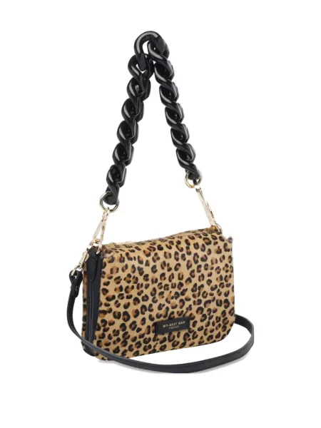 Geantă My Best Bag cu imagine cu model leopard