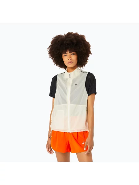 Vesta ASICS Metarun Packable Gilet birch béžová