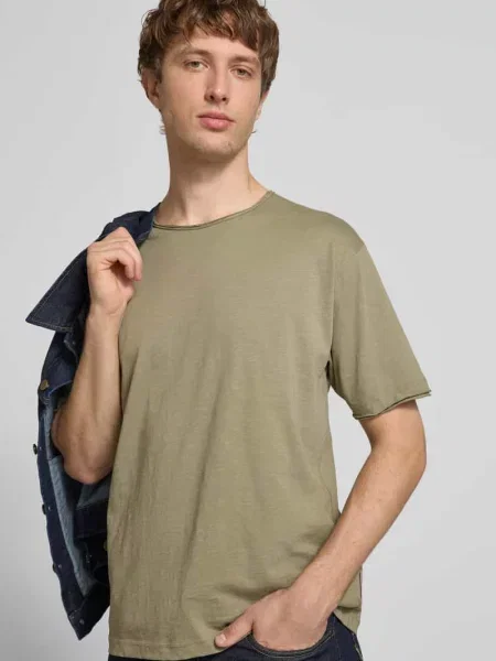 T-shirt o kroju relaxed fit z czystej bawełny Marc O'polo Denim