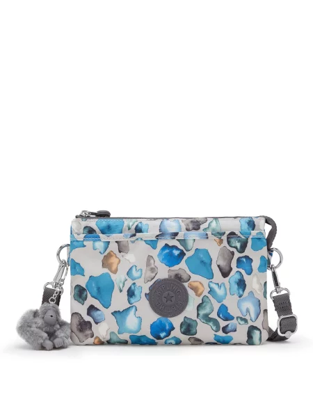 KIPLING Geantă de umăr Riri azur / deschis / amestecat / verde smarald gri