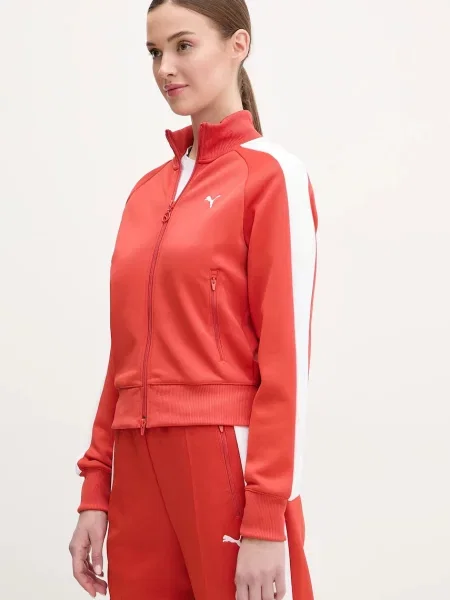 Суитчър Puma с принт червено