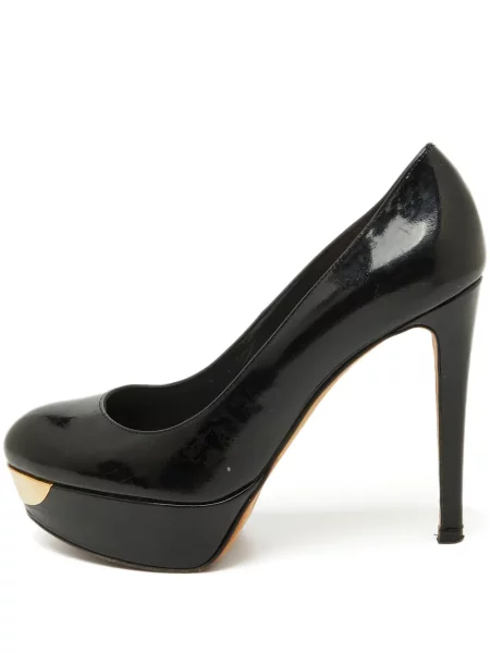 Pantofi cu toc Stuart Weitzman cu platformă negru