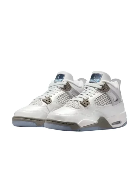 Sneakersy Jordan Air Jordan 4 skórzane retro białe