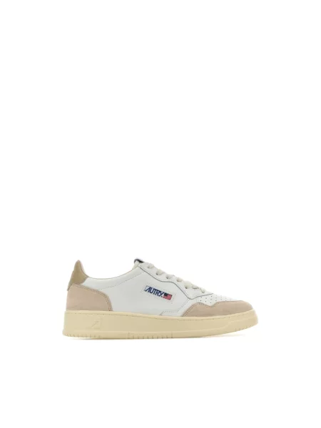 Sneakersy Autry skórzane beżowe