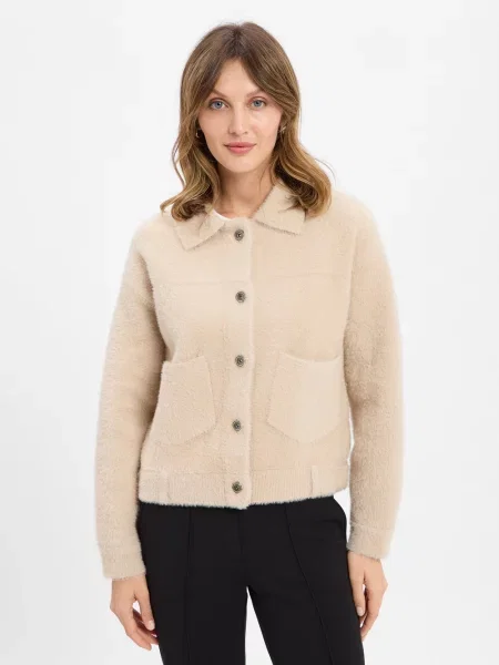 Rino & Pelle Sweter Bubbly beige beżowy