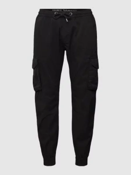 Spodnie cargo z detalami z logo model ‘Twill’ Alpha Industries