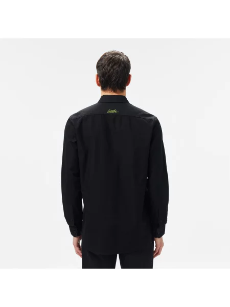 Lacoste Koszula Z Długim Rękawem czarna