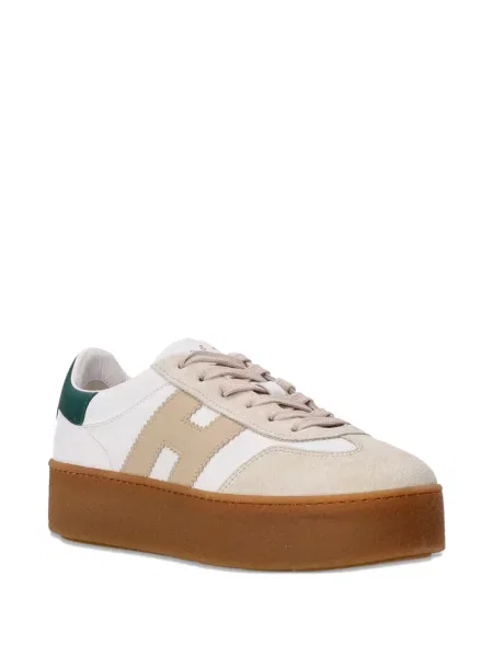 Sneakerși Hogan din piele cu platformă