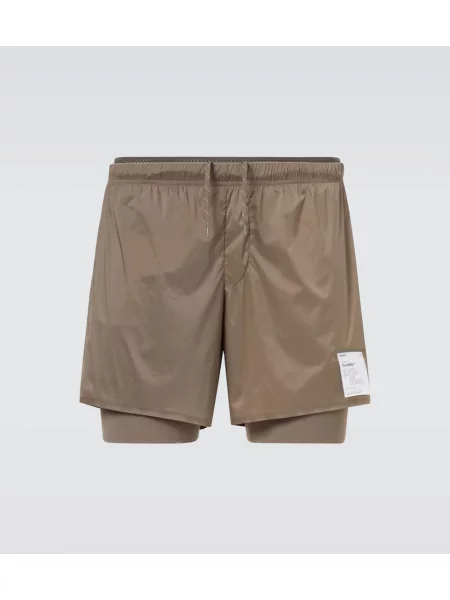 Pantaloni scurți de sport Satisfy gri