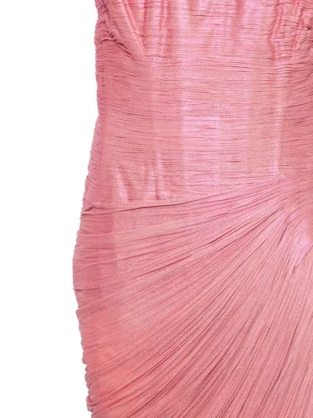 Rochie Maria Lucia Hohan drapată de costum roz