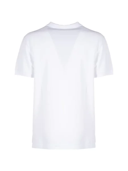 Tricou polo Moschino alb