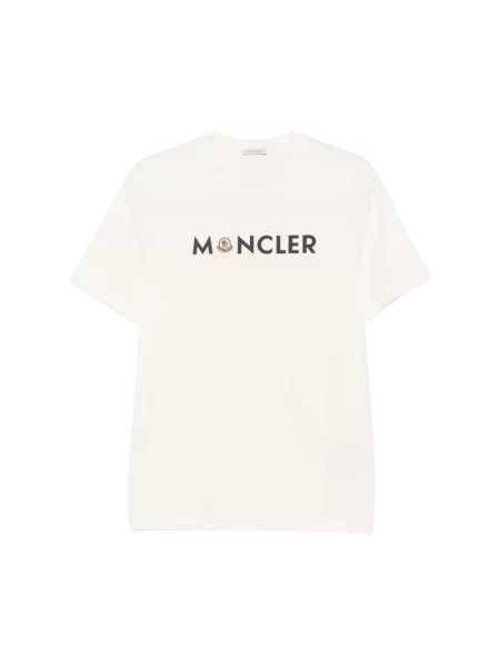 Koszulka Moncler biała