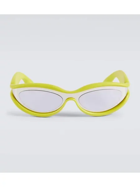 Sončna očala cat eye Bottega Veneta rumena