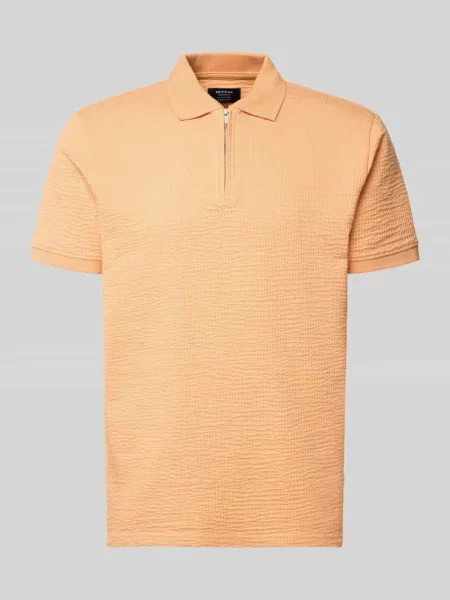 Koszulka polo o kroju regular fit z fakturowanym wzorem Mcneal