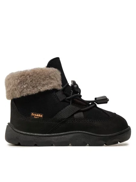 Kotníková obuv Froddo Zeru Tex Cosy Barefoot M černá
