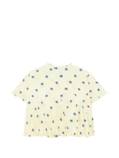 Koszulka Gongdid Design w kwiatki