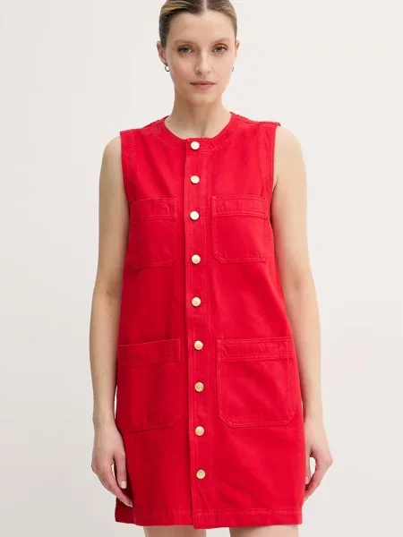 Tommy Hilfiger letní šaty červené