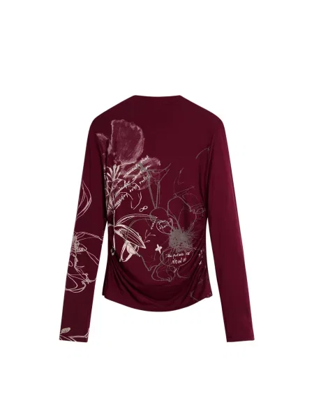 Desigual Tricou roșu alb