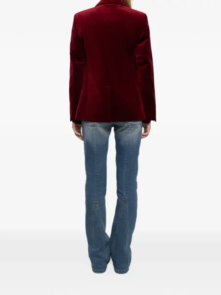 Sacou Zadig&voltaire de catifea roșu