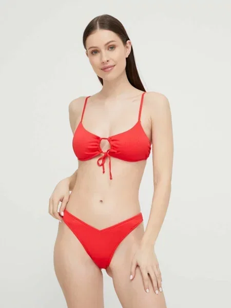 Plavky Hollister Co. červené