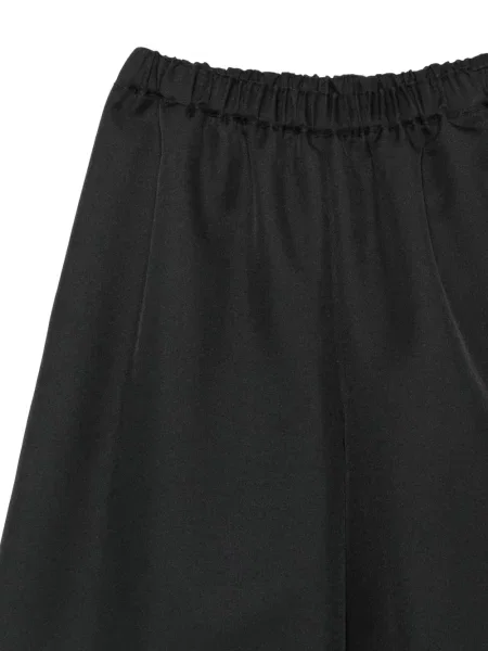 Pantaloni palazzo Comme Des Garçons negru