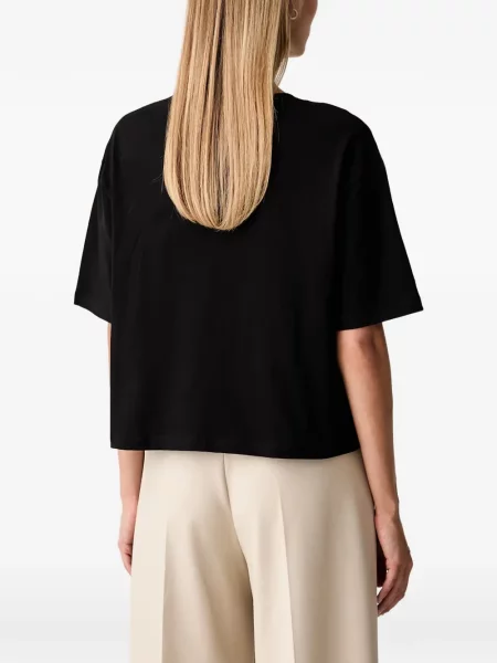 Tricou Armani Exchange cu paiete negru