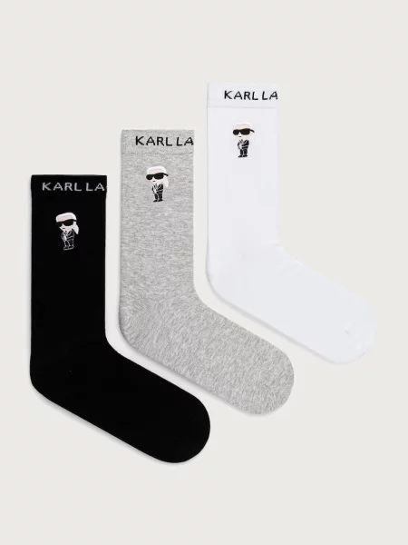 Karl Lagerfeld Κάλτσες Γυναικείες λευκό