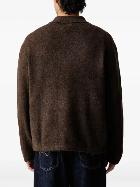 Blugi cu picior larg Levi's® din piele cu cordon cu talie înaltă albastru