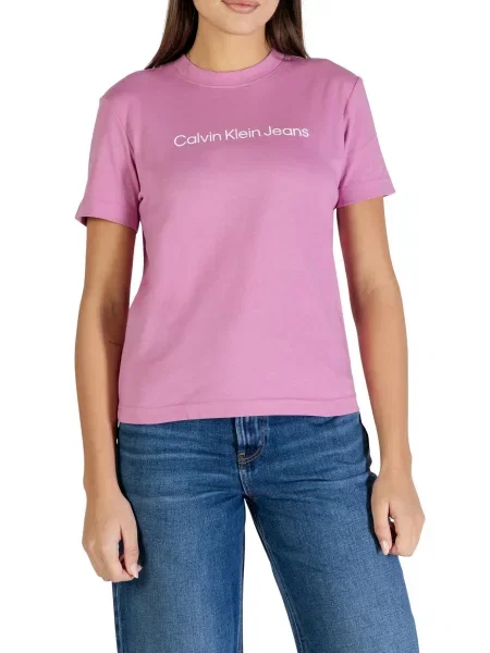 Тениска Calvin Klein розово