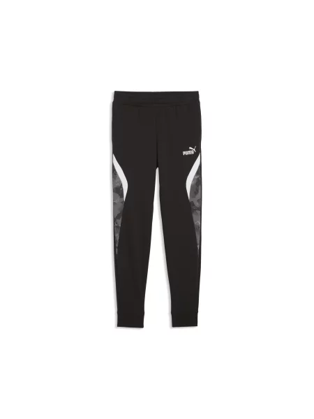 PUMA Młodzieżowe spodnie dresowe Essentials Camo Akcesoria czarny