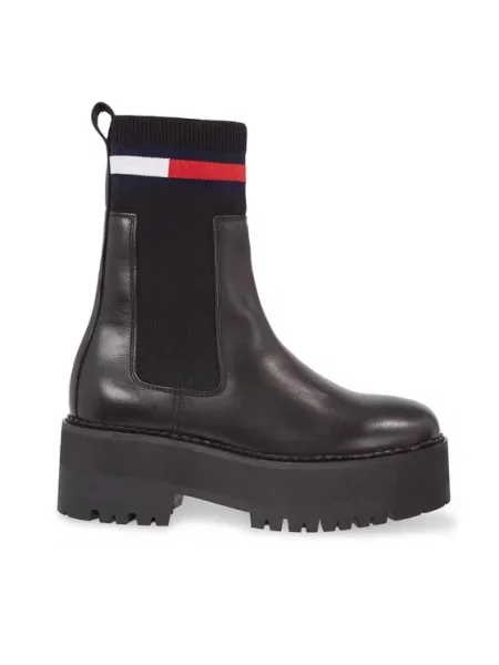 Sztyblety Tommy Jeans czarne
