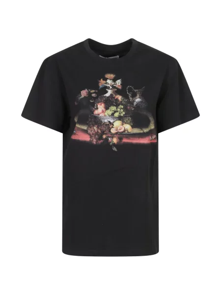 Tricou Vivienne Westwood cu decolteu rotund negru