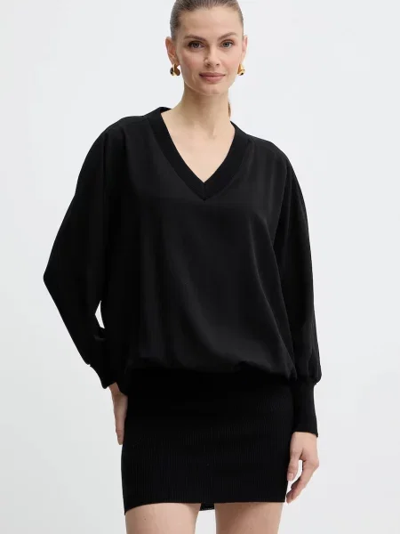 Pinko sukienka mini prosta czarny