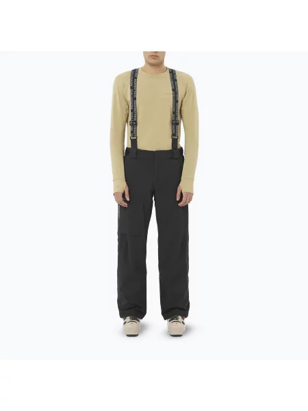 Штани лижні Salomon Brilliant deep black чорні