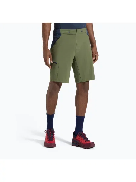 Мъжки шорти за трекинг La Sportiva Monument cypress/night sky зелено