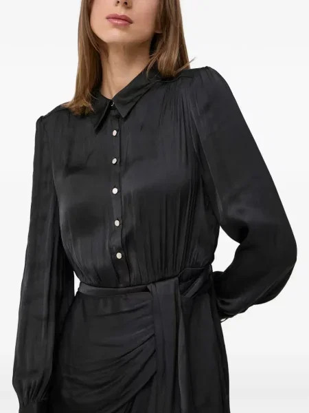 Rochie mini Morgan cu legături de costum mini negru