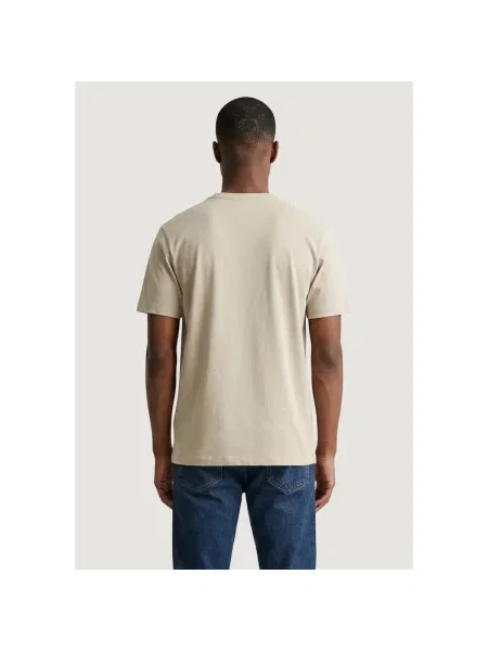 Tricou Eax bej