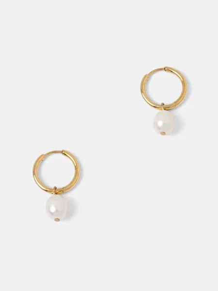 Pozlačeni uhani EDBLAD Perla zlata