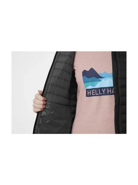 Geacă Helly Hansen cu glugă negru