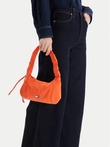 Τσάντα Tommy Jeans Tjw Casual Shoulder Bag πορτοκαλί