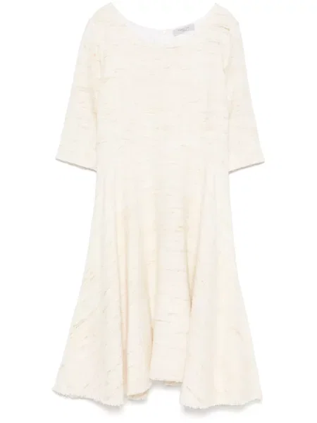 Sukienka midi Charlott do kolan dzwony garniturowa